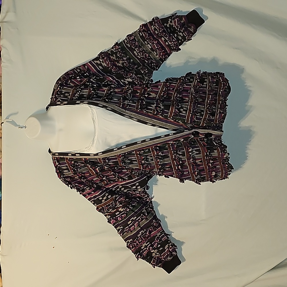 Paula Sweet Muslin Mink cardigan